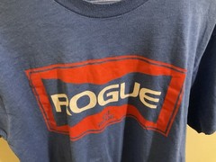 ROGUE Rare Black And Red Graphic Shirt Medium