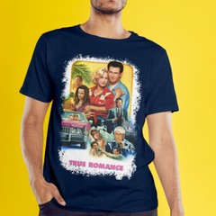 True Romance (1993) Movie Poster Inspired T-Shirt Retro 90s Tee Unisex