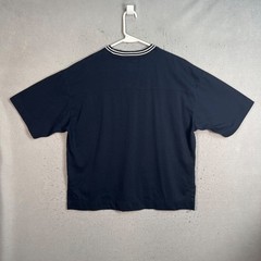 GU x Silent Noise Navy Blue Crewneck T-Shirt Womens Size Medium
