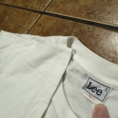 Vintage Lee Riders Shirt Jeans Classic Logo Vegas Single Stitch 80s White 70s 80