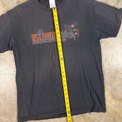 Academy Sports Outdoors Motorcycle Graphic T-Shirt Mens Large AAA Faded Black