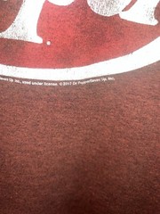 Retro Dr. Pepper Soda Red colored T-Shirt Size Large Retro Tee Luv tags  brand