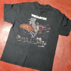 rare Wolfmother Band Black Color Cotton Shirt All Size BT694