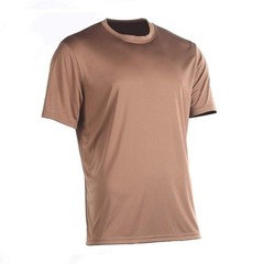Champion Tactical TAC22 Men’s Short Sleeve Double Dry T-Shirt, Army Brown, Small