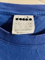 Vintage DIADORA Blue T- Shirt Men’s L
