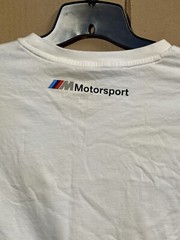 Puma BMW M Motorsport MMS Statement Men’s T Shirt Logo Car Euro White Sz 2XL