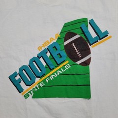 Vintage 90s IHSAA Football State Finals Shirt Small 18×25 USA