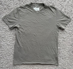 Maison Margiela T Shirt Crew Neck Short Sleeve Men’s Size Small Gray