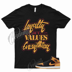 LYLTY T Shirt to Match 1 Mid Fat Tongue Black SE Vivid Orange Cardinal Red Kids