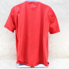 Tommy Hilfiger Denim Men’s Graphic T-Shirt XL Red Logo Tee (see photo for flaw)