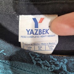 Vtg Cozumel Mexico Shirt Men XL Blue Black Yazbek Ocean Dolphin Fish Graphic AOP