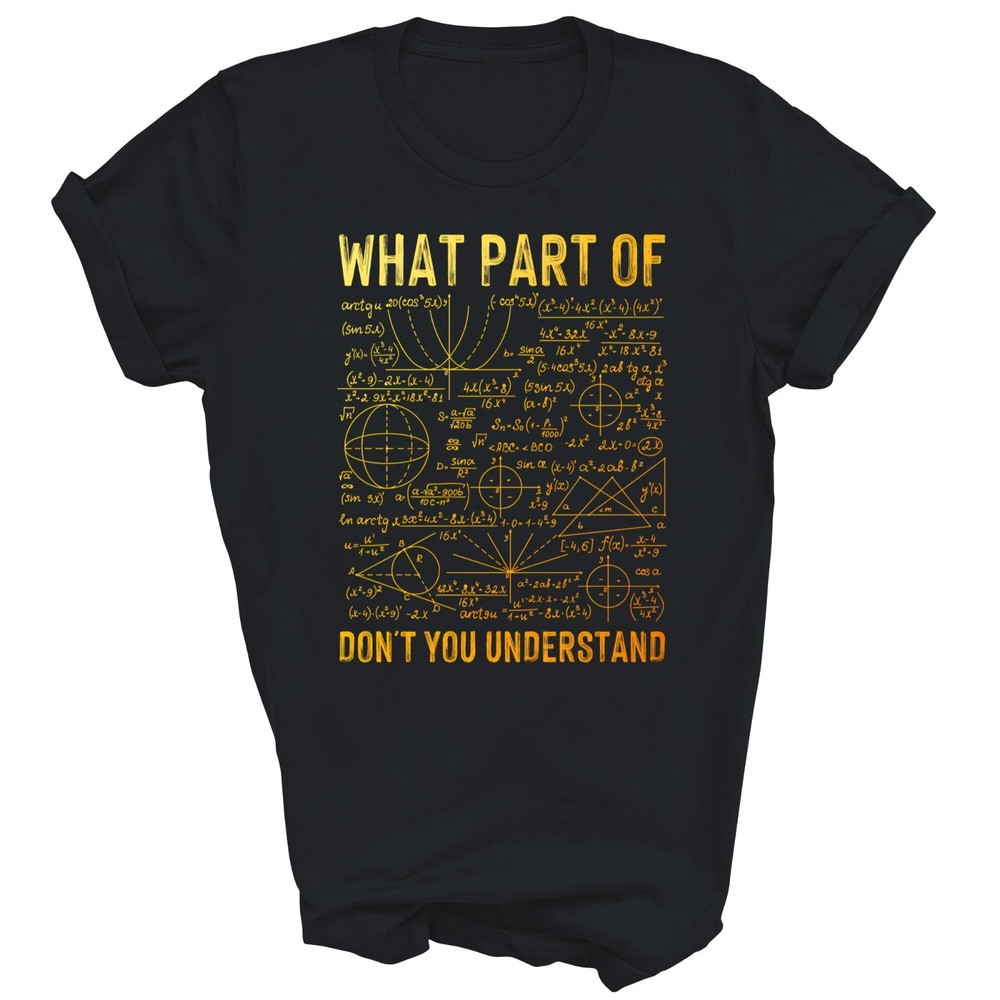 Math Algebra Mathematics Teacher Unisex Shirt Gift