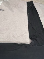 Harley-Davidson Black Turtle Neck Vintage Y2K Motorcycle Biker Long Sleeve M