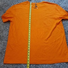 RLX Ralph Lauren Free Ride Mountain Biking Orange Graphic Shirt Men’s XXL NWT