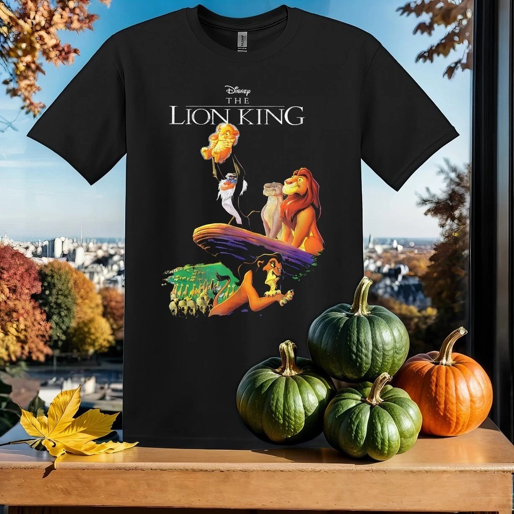 Born To Be King Simba The Lion T-shirt T Shirt Men Women Unisex Tshirt