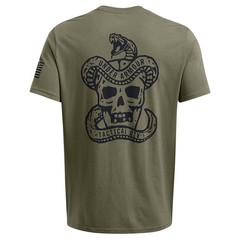 Under Armour Men’s Shirt Tac Division SS T Size: Large – OD Green- 1386724-390