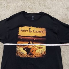 Alice In Chains Vintage Dirt Band Shirt Size Large Black(see Description)