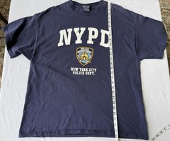 2007 NYPD New York City Police Dept. Navy Blue T-Shirt