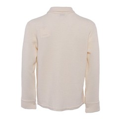 Sandro Men’s Beige Knitted Long Sleeve Oversized Shirt Size M SHPTR00540