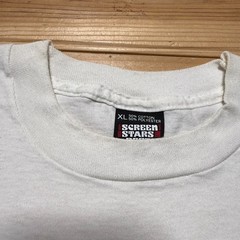 Vintage 80s Designer With An Attitude Single Stitch Graphic T-Shirt USA Made XL