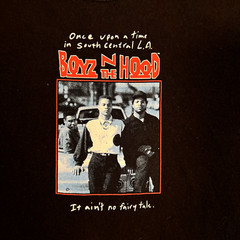 A1 Boyz N The Hood Movie Promo Shirt Adult Small Retro Black Mens