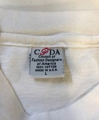 FASHION TARGET BREAST CANCER Charity event printed T-shirt Size: L Men White