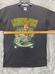 VTG Starter Green Bay Packers T-Shirt Sz Large Leader of The Pack Mike Holmgren