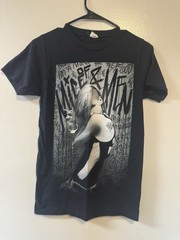 Of Mice & Men Band Tee Black Graphic T-Shirt Small Bay Island Sportswear