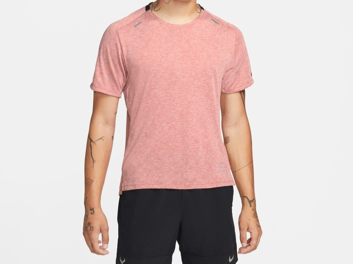 Nike Men’s Dri-FIT ADV Run Div Pinnacle S/S Canyon Rust Running Top DQ6540-691 M