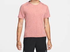 Nike Men’s Dri-FIT ADV Run Div Pinnacle S/S Canyon Rust Running Top DQ6540-691 M