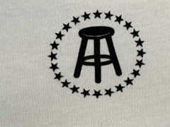 Large Barstool Sports Dive Bar Shirt Club Lot USA Hockey Saturdays Brewing Beer