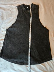 Iron Panda blank scoop bottom tank brand new small (fits like a medium)
