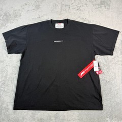 PacSun Mens XL Formula 1 F1 T-Shirt Black Grand Prix Racing Short Sleeve