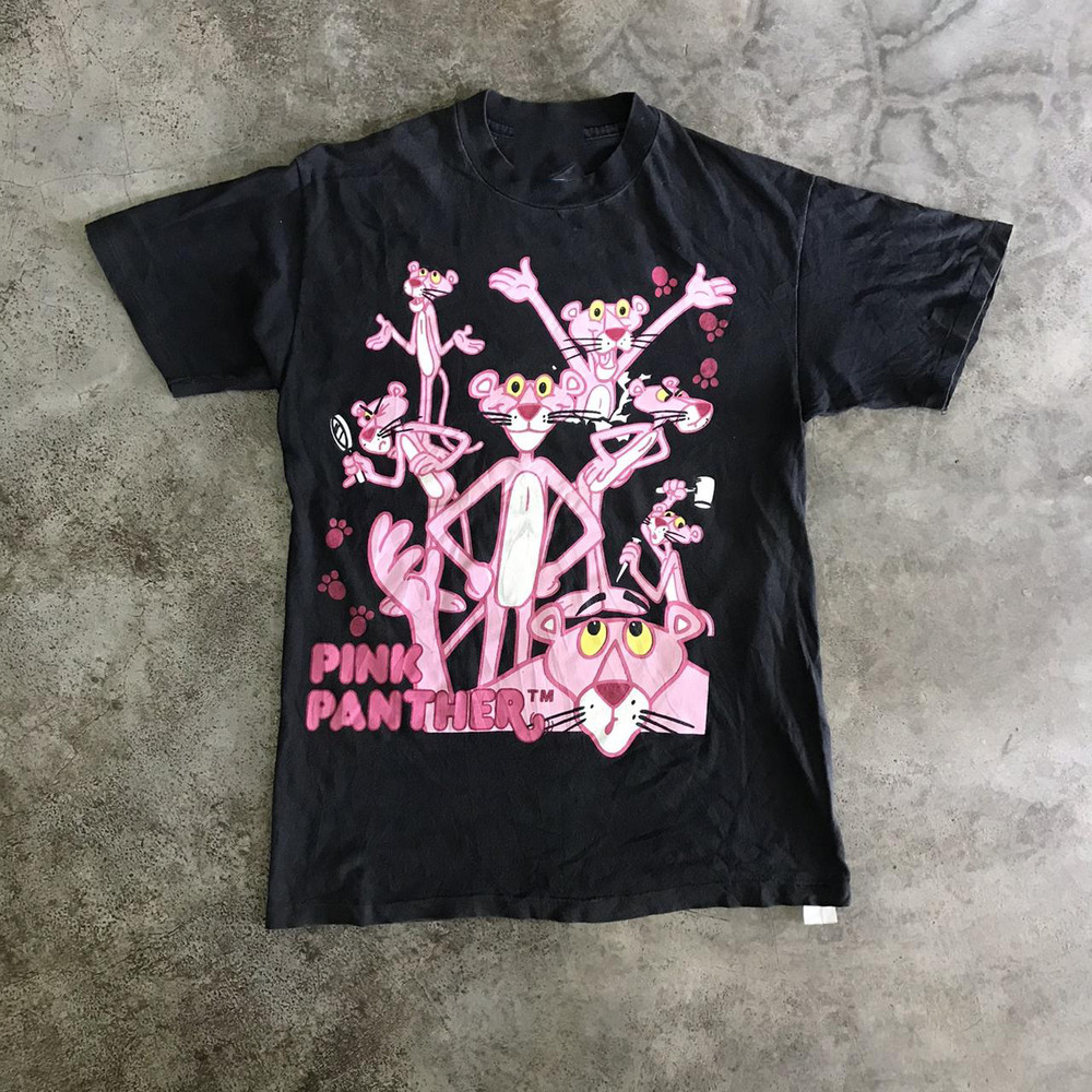 The Pink Panther Show T-shirt Cotton For men Women S To 4XL