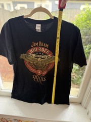 Vintage 2013 Kid Rock Best Night Ever Tour Jim Beam Devil’s Cut TShirt XL Black