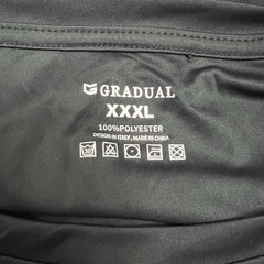 Gradual Sun Protection Long Sleeve Men’s XXXL T-Shirt Quick Drying Performance