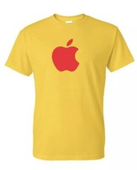 New Apple Logo T Shirt 9-Colors Gildon Cotton T-Shirts