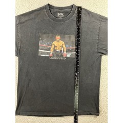 Mike Tyson Undisputed Graphic Tee Men XL Black S/S Retro 90s Grunge Streetwear
