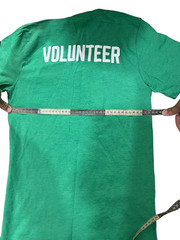 Bella Canvas T Shirt Small S Green Westfield Rocks The 4th Graphic Volunteer Tee