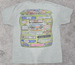 Lot Of 5 – Large Tee Shirts – various brands – various graphic designs