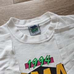Vintage 90s SCMAF Swimming Finals Tshirt Size XL Single Stitch