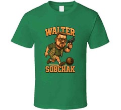 The Big Lebowski Walter Sobchak Retro 80’s Movie Caricature T Shirt