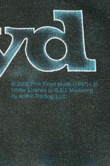 Vintage Pink Floyd Album Print T-shirt Green Multi , Size varies