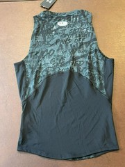 Under Armour Black Alter Ego Graphic Sleeveless Compression Tank Top Medium