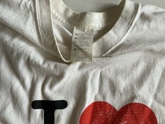 I Love NY Official Heart New York Short Sleeve by Brooklyn Vertical T-Shirt