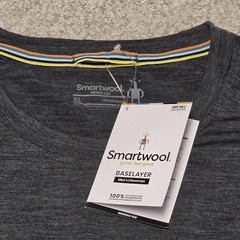 Smartwool Men’s T-shirt Gray Merino 150 Short Sleeve Crew Neck XL Baselayer