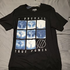 I Prevail Band True Power Cloud T-Shirt Black Size Medium Metalcore Heavy Metal