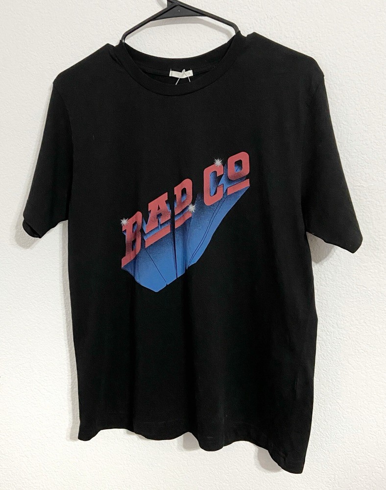 Gu Global, Men Short Sleeve Bad Co. The Record Jacket Collection Shirt, Medium