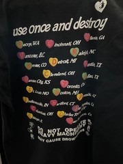 Vintage Hole Giant Tultex Shirt 1995 Preowned Courtney Love 1 owner XL rare tour
