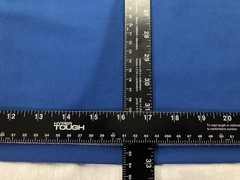 Men’s 5XL Big KingSize Island Swim Shirt Raglan Sleeve in Royal Blue & White